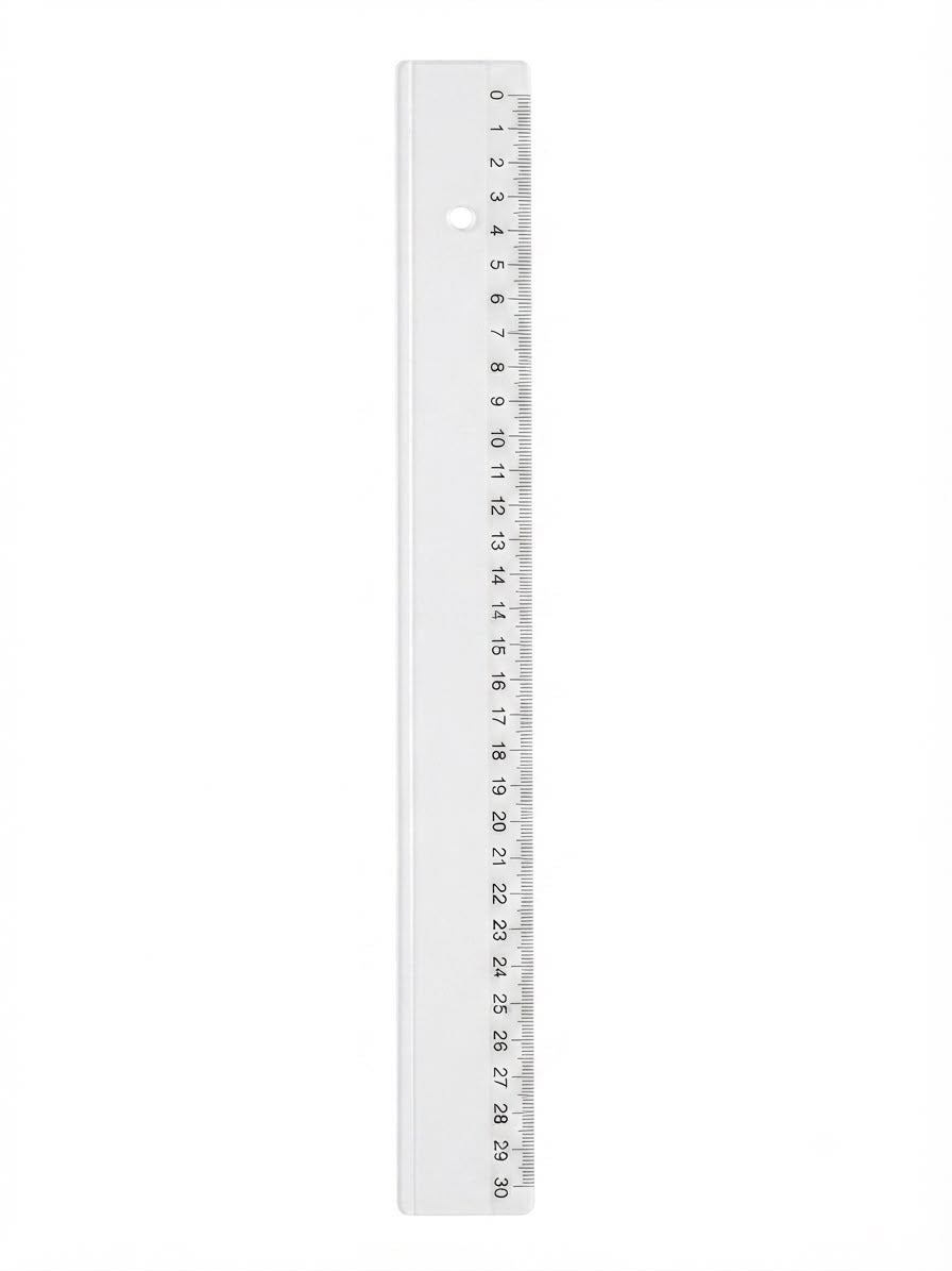 Règle 30 cm Crystal