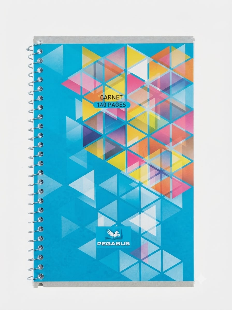 Carnet 140p 5x5 (11x17 cm)