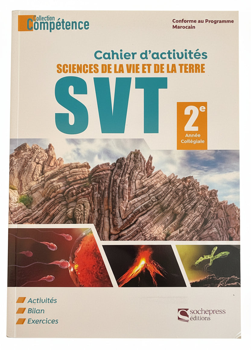 Collection Compétence Svt 2ac cahier d’activité