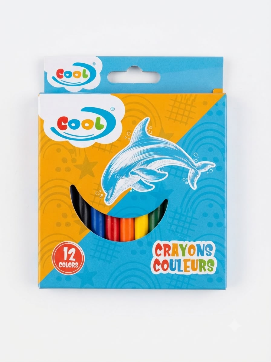 Crayon de couleur cool P.f