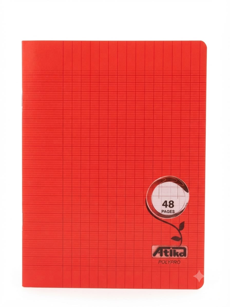 Cahier 48p Polypro A5 Atika