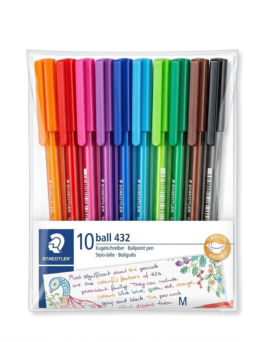 Pack 10 Stylo Staedtler