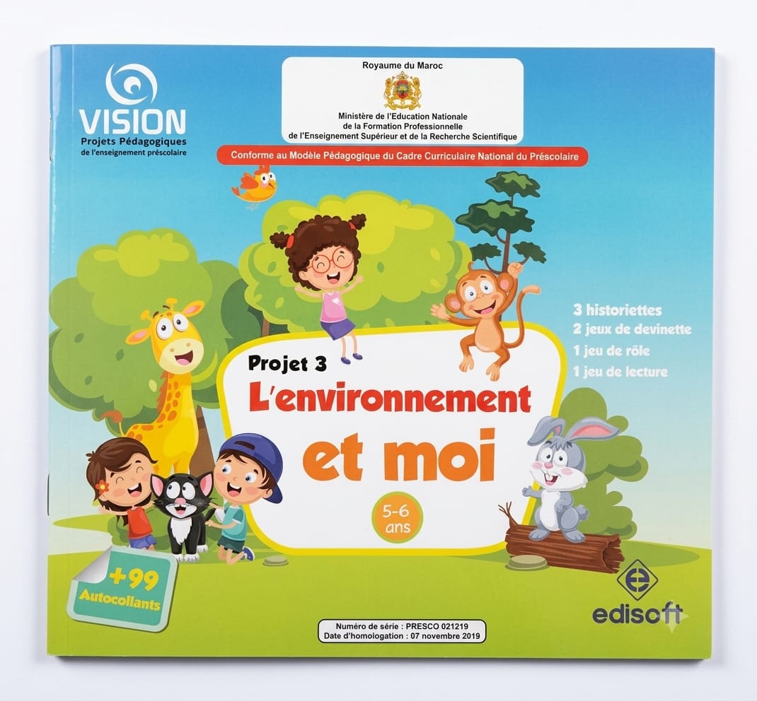 Histoire vision projet 3 (5-6ans )