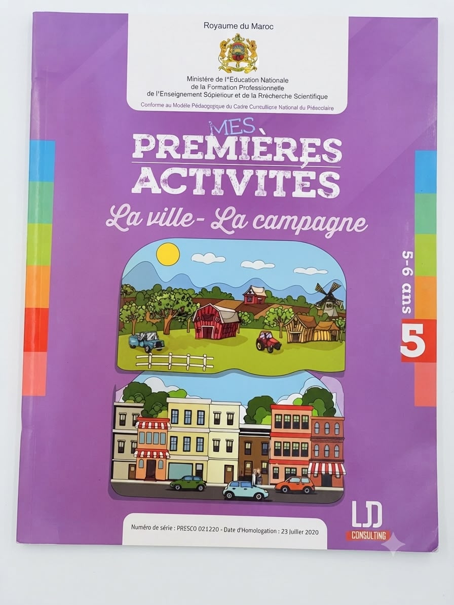 Mes premières activités projet 5 (5-6)