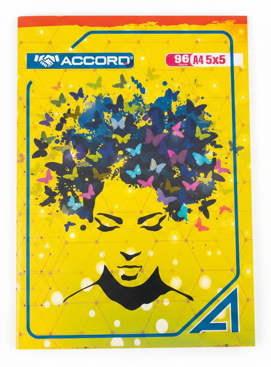 Cahier 96p A4 5x5 Accord