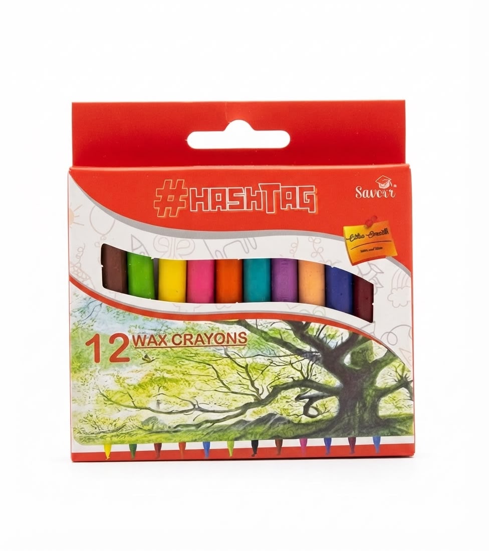 Craie grace 12 couleur Hashtag Savoir