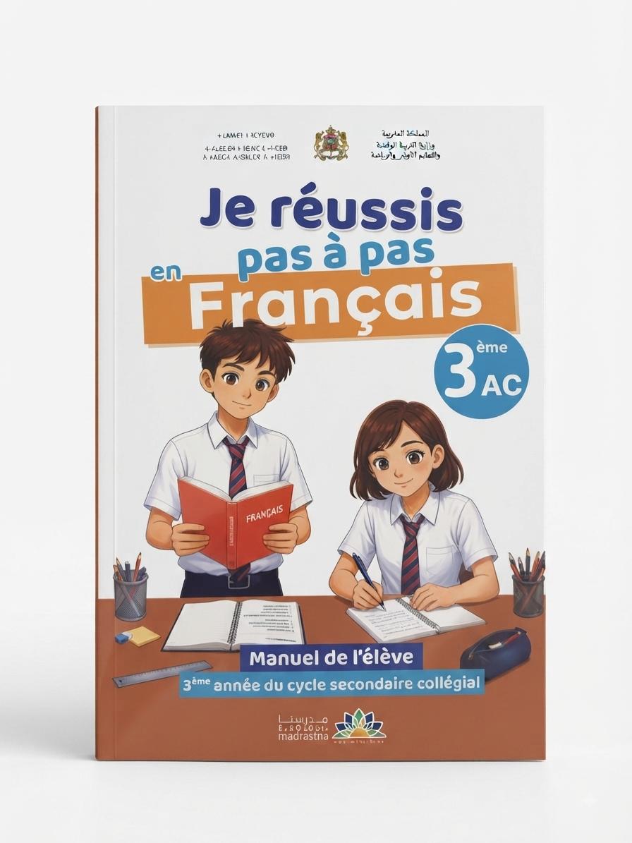 Je Réussis pas à pas Français )(رائدة)3ac