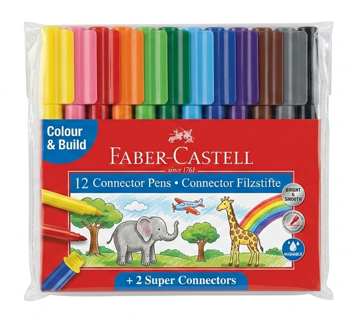 Feutre 12 couleur Faber-Castell