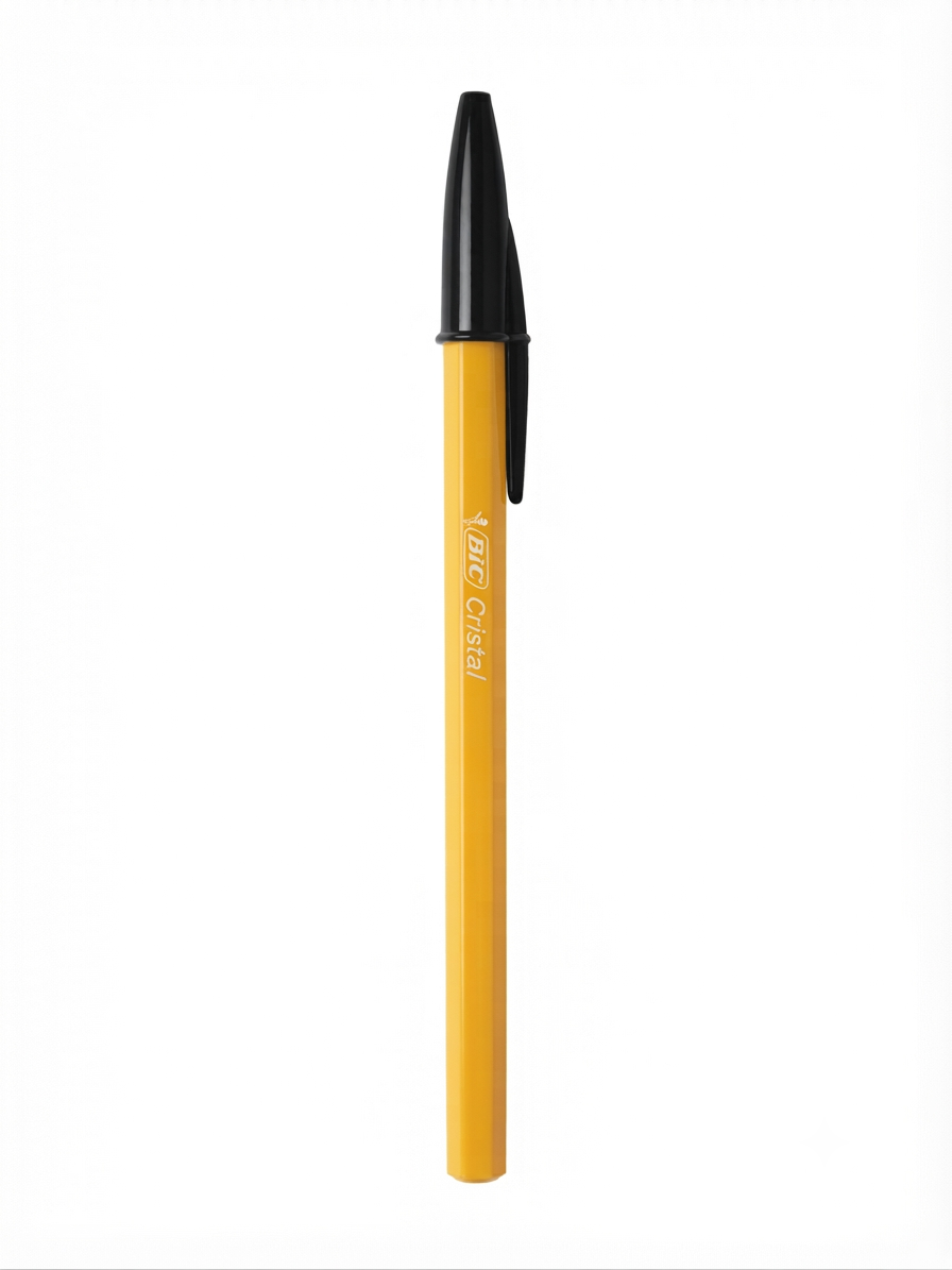 Stylo Bic jaune