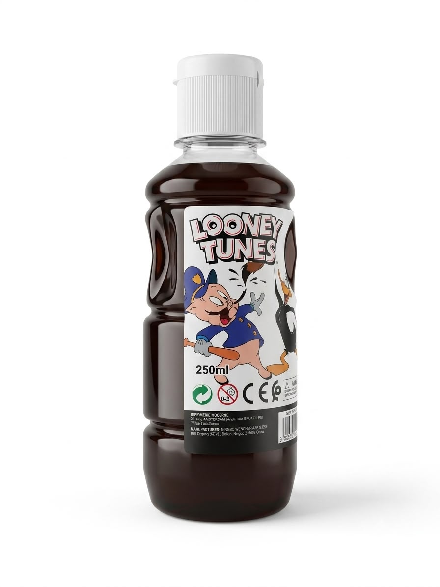 Peinture gouache bouteille 250ml Loney toons