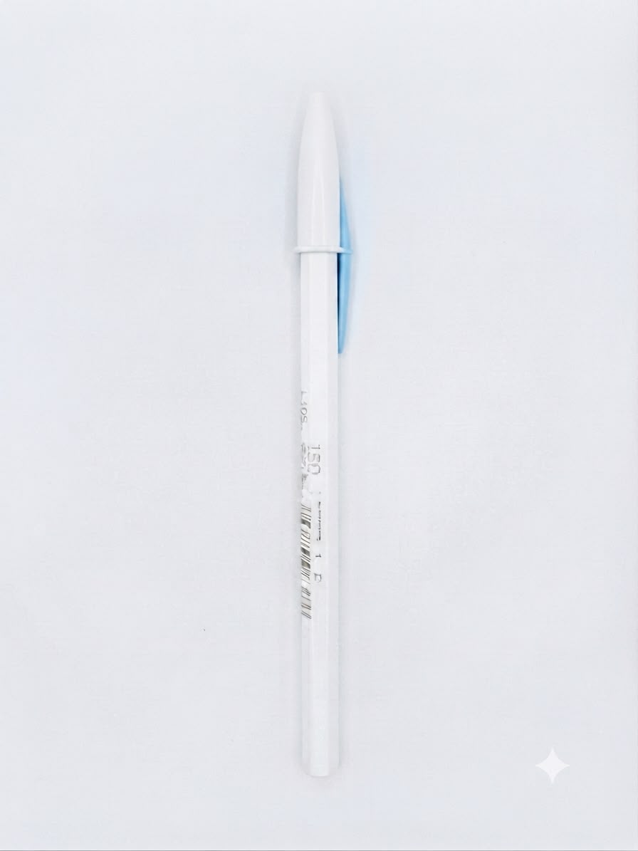 Stylo Bic blanc