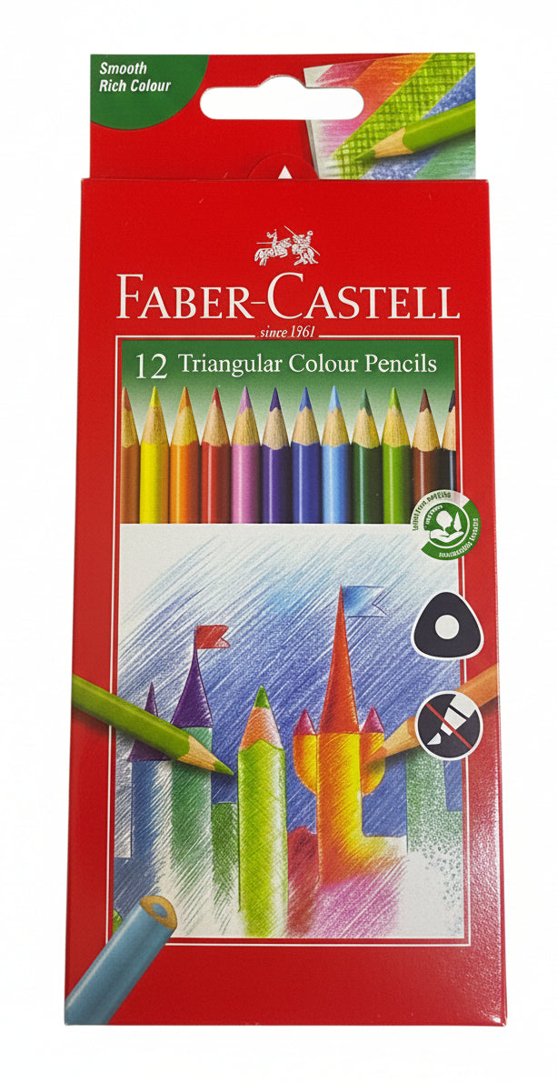 Crayon de couleur 12 couleur Faber-Castell G.f (11 58 53)