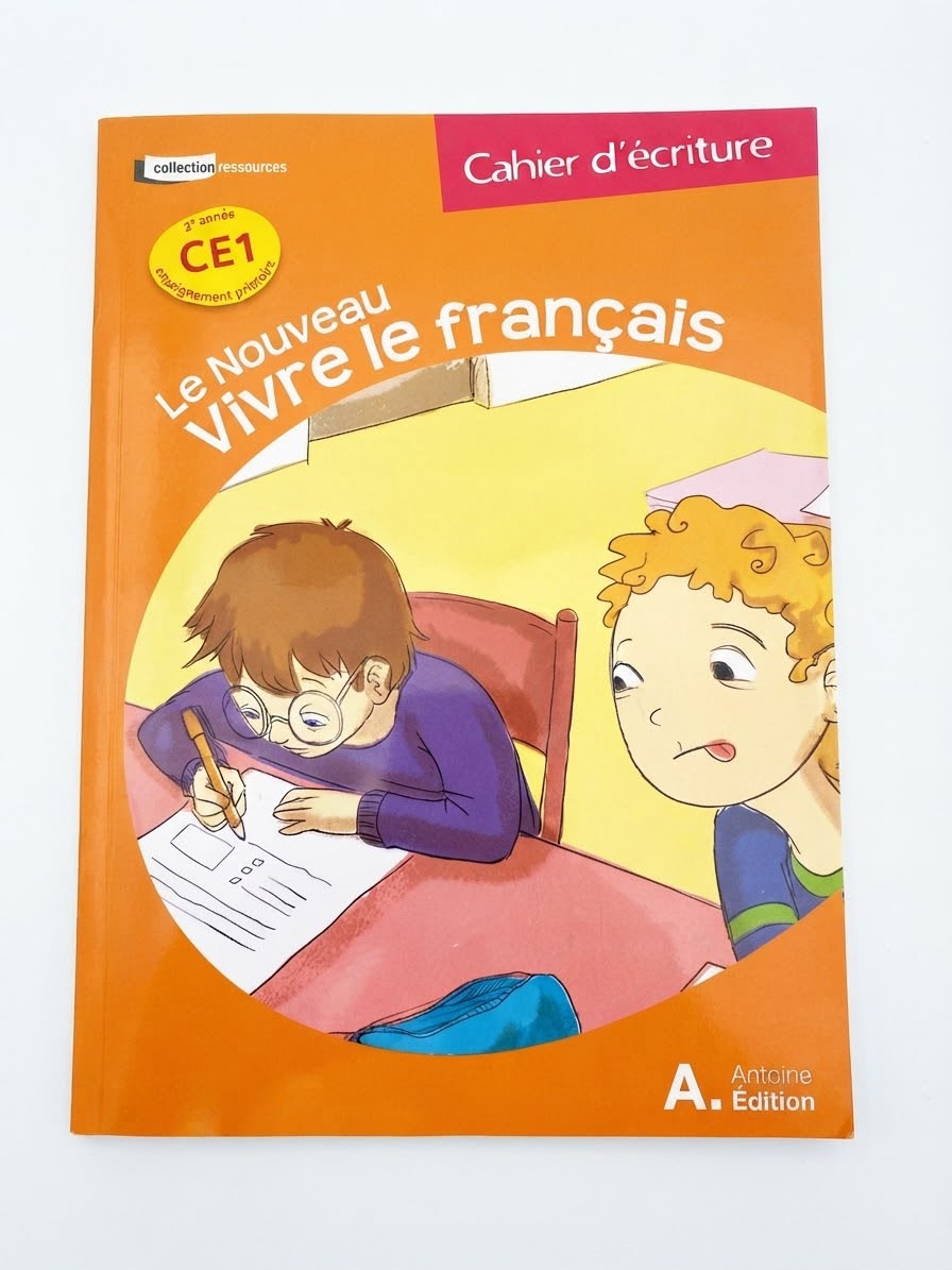 Le Nouveau Vivre le francais Ce1 cahier d'écriture