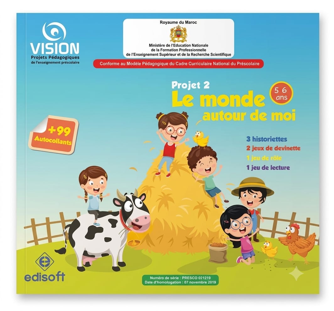 Histoire vision projet 2 (5-6ans )