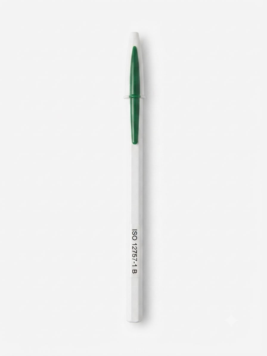 Stylo Bic blanc