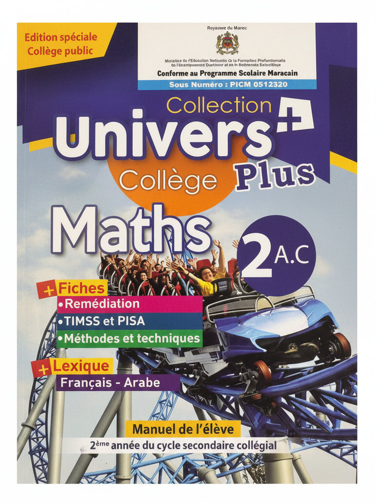 Univers plus maths 2ac