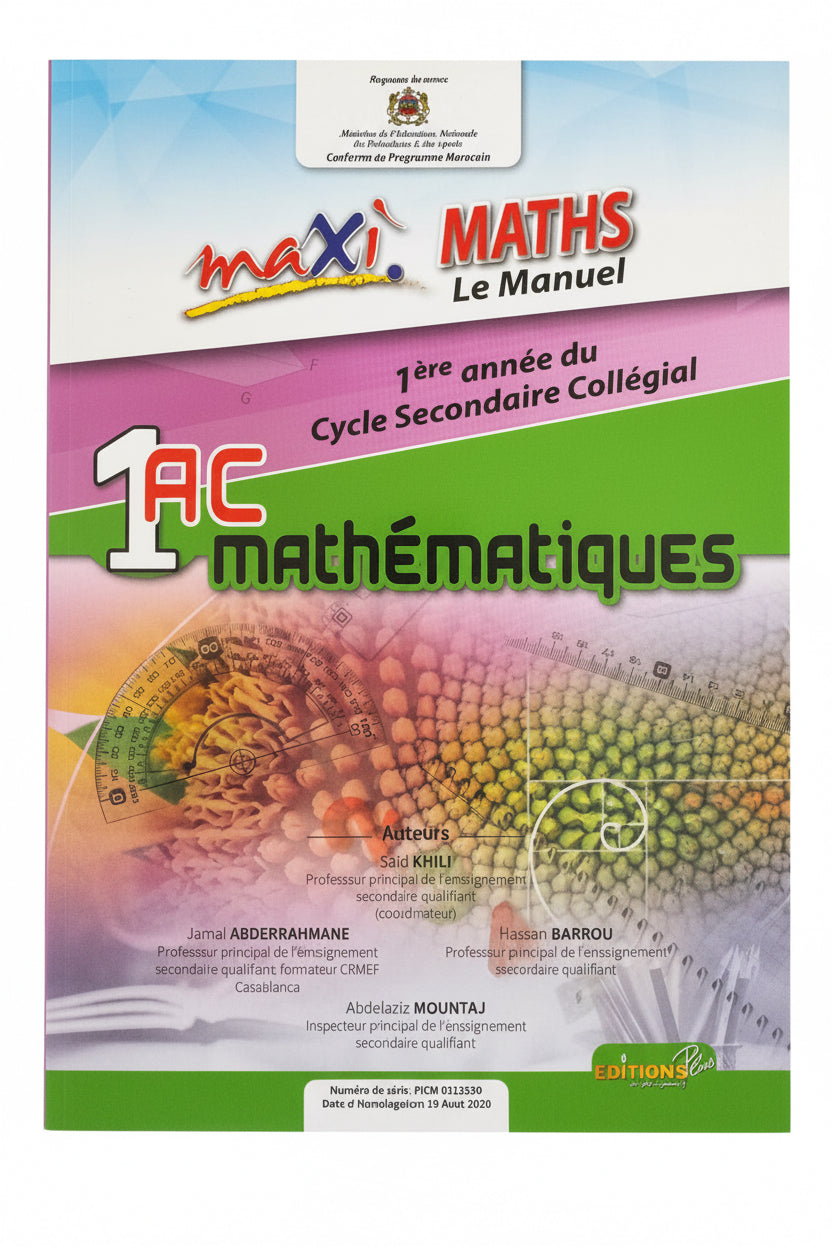 Maxi maths 1ac