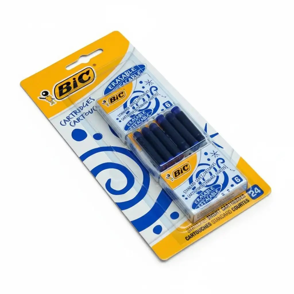 Cartouche stylo plume bic