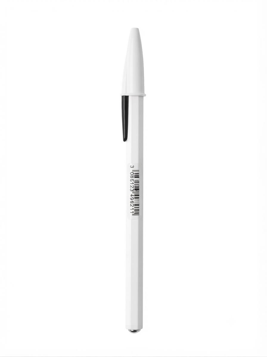 Stylo Bic blanc