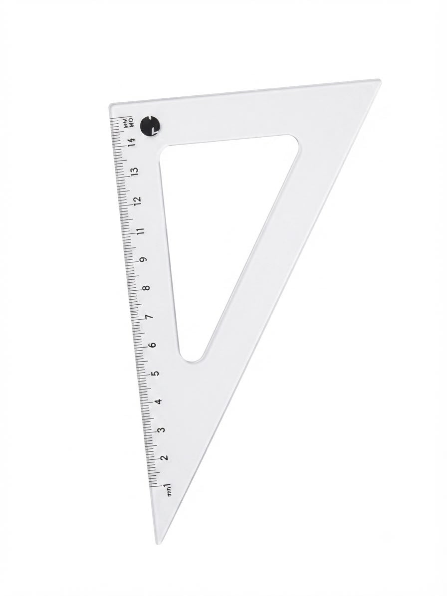 Plastic triangle ruler express