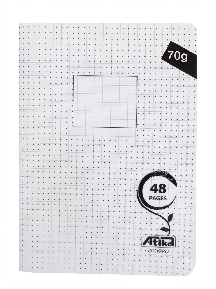 Cahier 48p Polypro A5 Atika