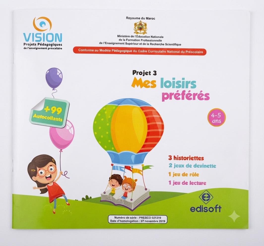 Histoire vision projet 3 (4-5ans )