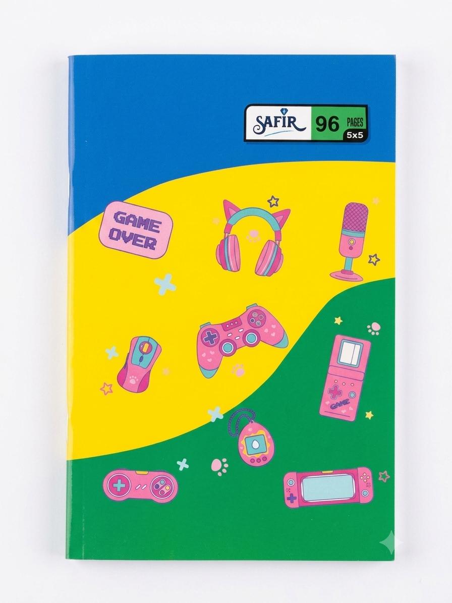 Carnet Safir 96p 5x5 (11x17cm)