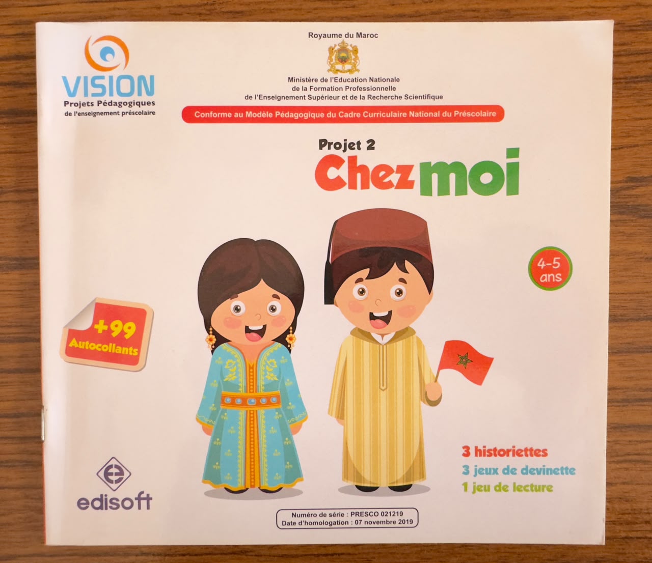Histoire vision projet 2 (4-5ans )