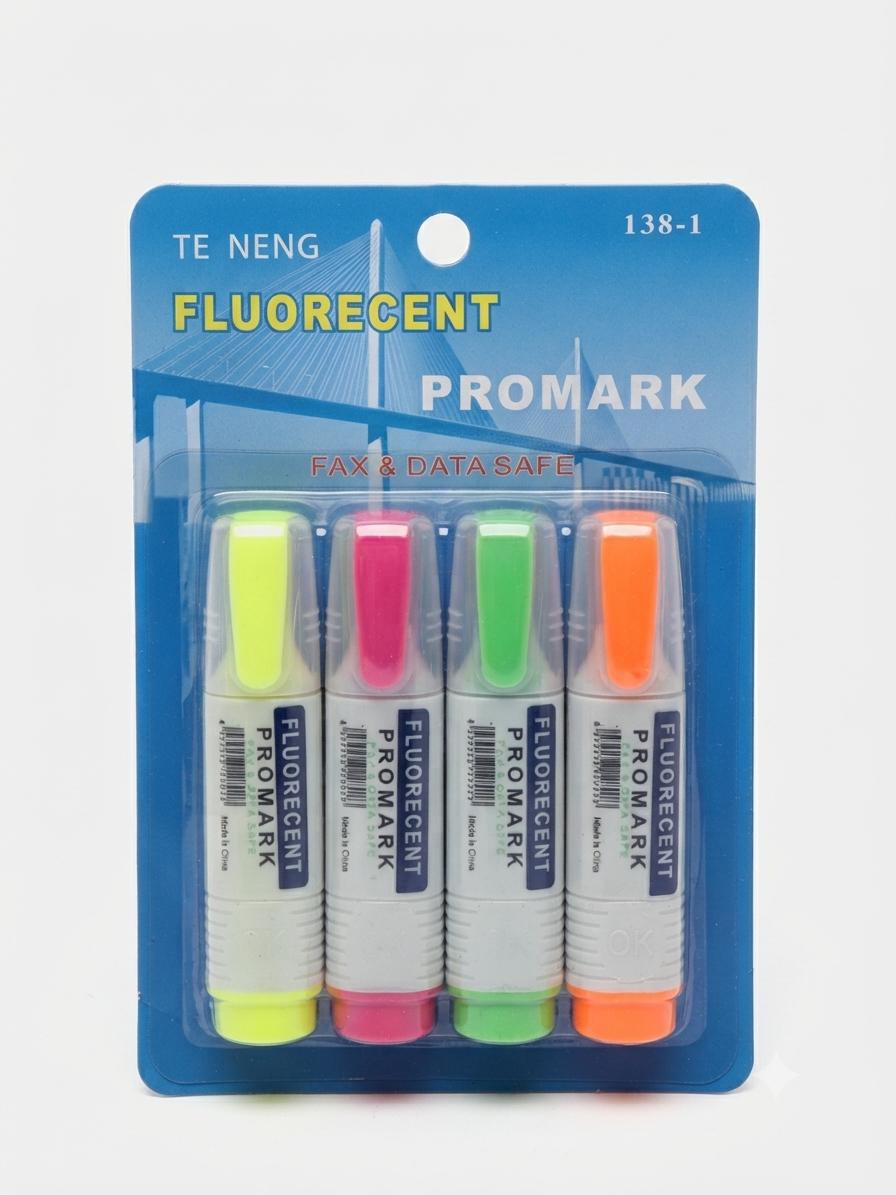 Fluorescent Promark 4pcs