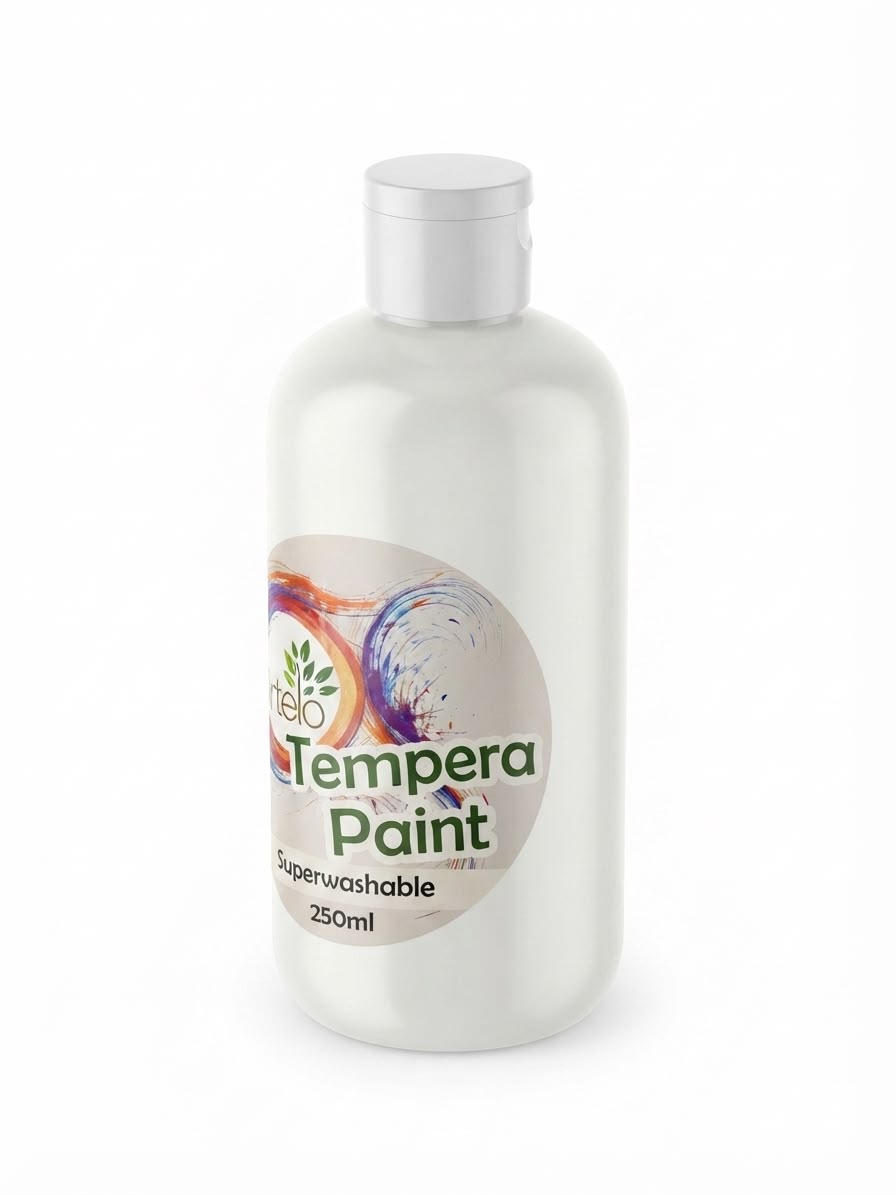 Peinture gouache bouteille 250ml ecolo