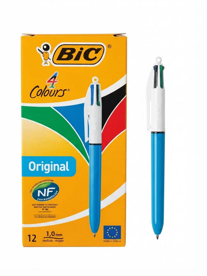Stylo bic 4 couleur