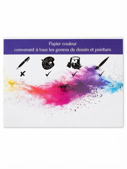 Papier Canson couleur