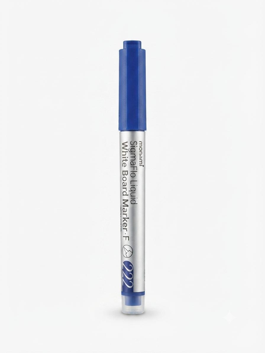 Feutre monami sigmaflo liquid bleu