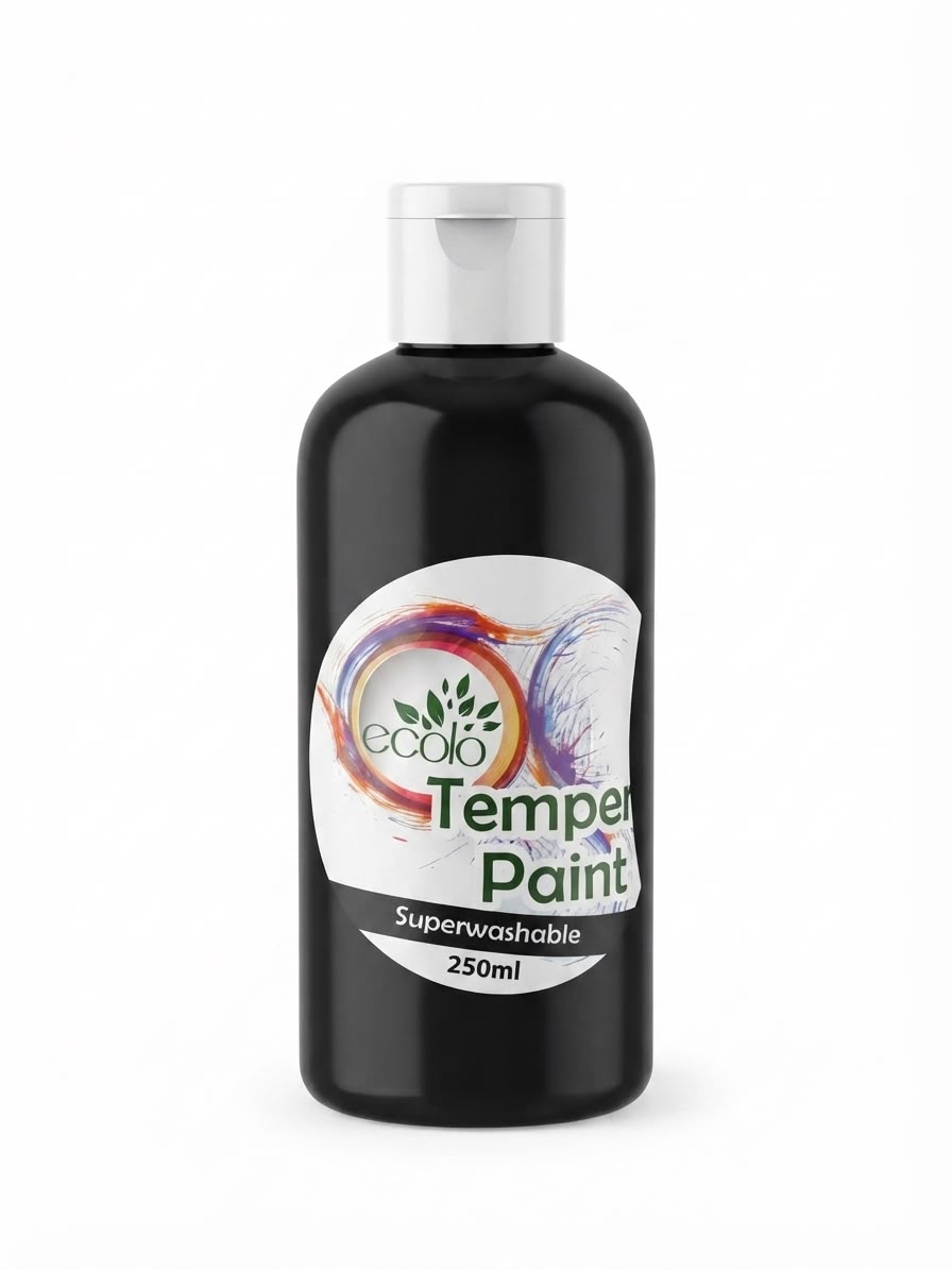 Peinture gouache bouteille 250ml ecolo