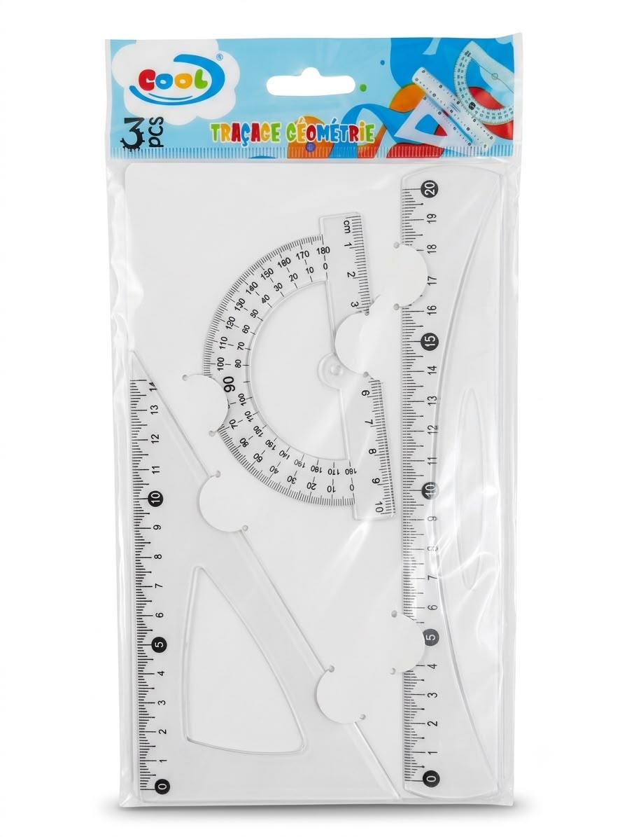 Pack règle cool 3pcs