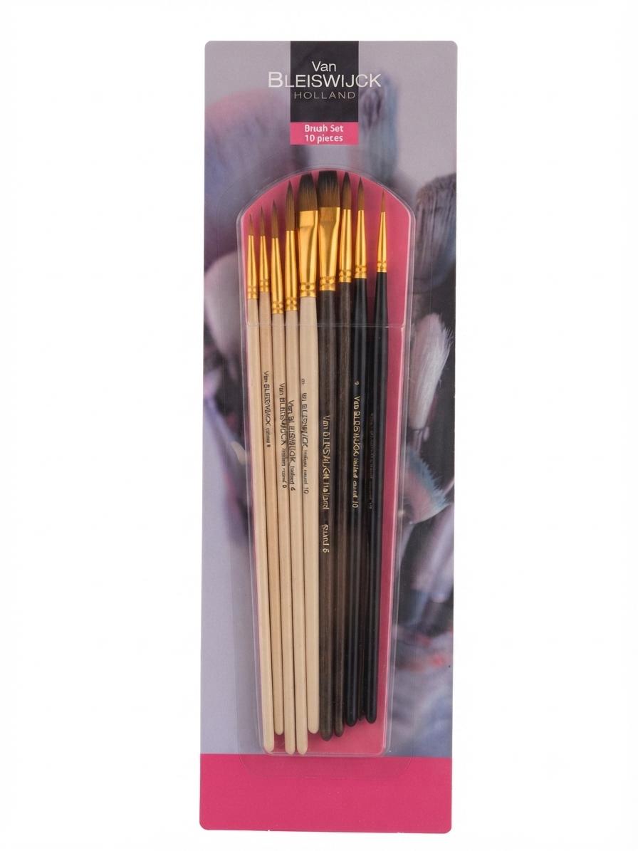 Pinceau van bleiswijck 10 pièces