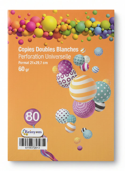 Double feuille A4 Reinyom