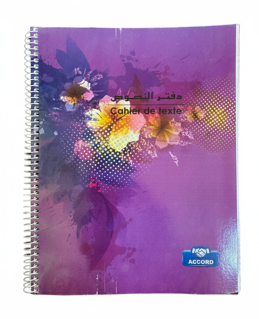 Cahier de texte slk accord